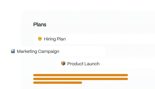 Plan for a new product launch